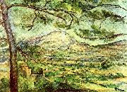 Paul Cezanne sainte victoire Spain oil painting artist